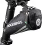 Geantă de șa pentru bicicletă Rockbros C28, neagră
