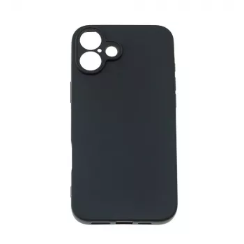 Husă moale Hurtel Soft Case pentru iPhone 16 Plus, neagră