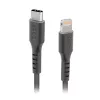 SBS TECABLELIGTC1K USB-C to Lightning Cable, 1 m, Black