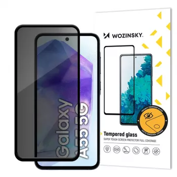Sticlă securizată Wozinsky Privacy Glass pentru Samsung Galaxy S25+ cu filtru anti-spion