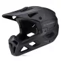 Cască de bicicletă full-face Wozinsky cu vizieră detașabilă, 60-62 cm, negru