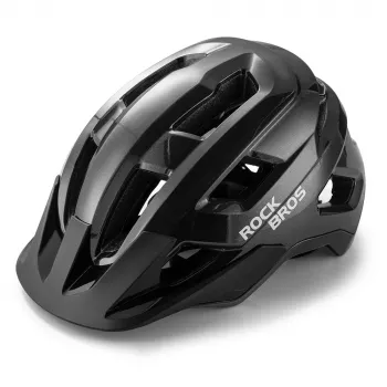 Cască de bicicletă pentru tineri Rockbros LK-67 cu vizieră detașabilă, 54-58 cm, negru