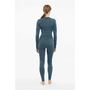 Set de lenjerie intimă de damă din merino Viking Gasher Lady, turcoaz, L