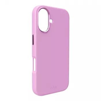 Husă din silicon MagSafe Puro Icon Mag Pro pentru iPhone 16 Plus, roz