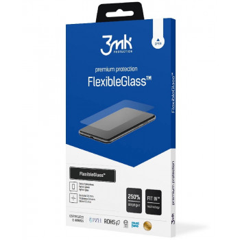Folie de protecție ecran din sticlă hibridă 3mk FlexibleGlass Samsung Galaxy A21s, 3MK163