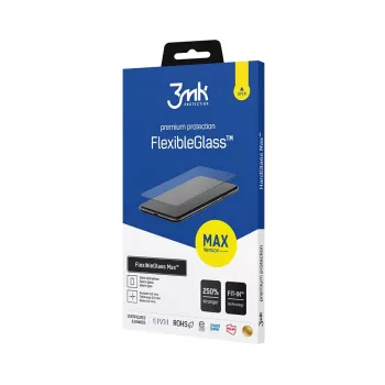 Sticlă hibridă 3mk FlexibleGlass Max pentru Apple iPhone 11, neagră