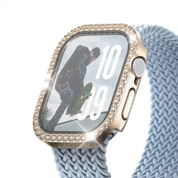 Folie de protecție pentru ecran Fullbody PanzerGlass pentru Apple Watch 2025 42 mm, Disco Gold (PG88079)