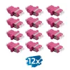 Adaptor fibră optică LogiLink FA02LC8 LC Duplex, 12 buc., cu flanșă, violet