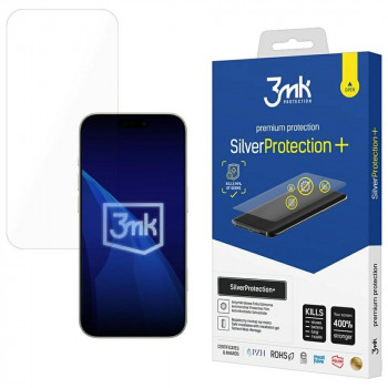 Folie antimicrobiană de protecție a ecranului 3MK SilverProtection+ pentru Apple iPhone 17