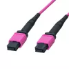 Cablu patch MPO LogiLink 12 fibre OM4, MPO/PC F/F, tip B, 1 m (FM7LC01)