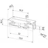 Deschizător electric de ușă BIRA HARTTE seria XS XS00UM, 12-24 V AC/DC, standard, cu monitorizare