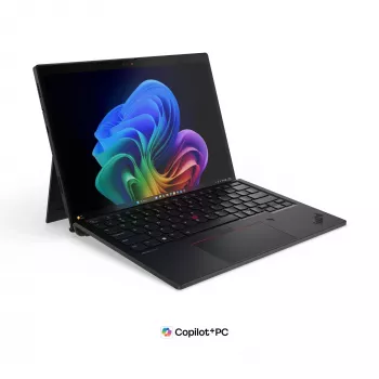Notebook Lenovo ThinkPad X13 Detachable Gen 1 21U6002BPB, 13,3 inch WUXGA Touch, Intel Core Ultra 7 365, 32 GB RAM, 512 GB SSD, Windows 11 Pro, negru, 3 ani Premier Support