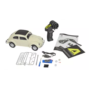 Mașină RC Amewi VW Typ 1 1950 Beetle, 1:16, RTR, bej