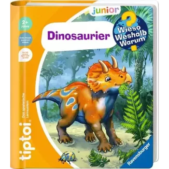 Carte interactivă Ravensburger tiptoi Wieso? Weshalb? Warum? Junior Dinosaurier (49294)