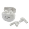 Guess GUTWS1CWHTWS Wireless In-Ear Headphones with Docking Station, Bluetooth 5.0, white