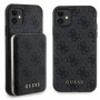 Set Guess GUBPM5N614GEMGK husă rigidă pentru Apple iPhone 11 + powerbank MagSafe 5000 mAh, 4G Metal Logo, negru