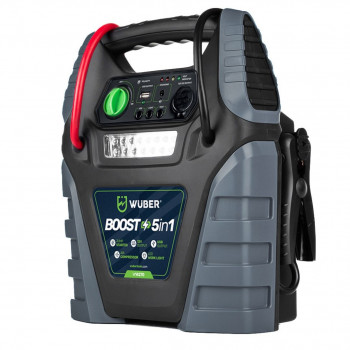 Compresor de aer booster 5 în 1 Wuber W14270 cu pornire asistată