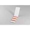Etichete auto-laminante pentru marcarea cablurilor HellermannTyton HELASIGN, roșu/transparent, 19 x 38 mm, 60 etichete (10 foi a câte 6), PVC 598-31402