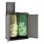Cutie de depozitare pentru grădină Keter Split Basic 220 L dreptunghiulară din plastic gri